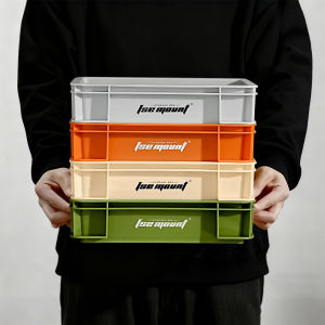 Stackable Industrial Style Outdoor Desktop Storage Box
