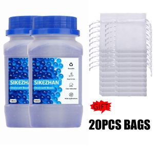 Desiccant Silica Gel Beads with Reusable Bags for 3D Printing Supplies Moisture Absorber for Filament Box SIKEZHAN