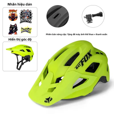 Mũ Bảo Hiểm Nam Cho Xe Đạp Đường Phố Và Núi Một Mảnh