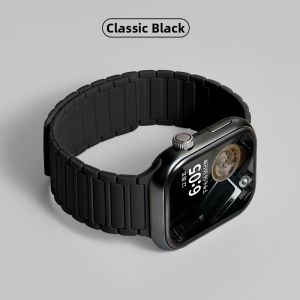 Dongpai | Magnetic Silicone Watch Band for Apple Watch S11 S10 S8 S7 SE Ultra Summer