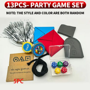 13PCS/6pcs/5pcs Party Game Set Top Stone Grabbing Shuttlecock Suitable for Parties Party Travel etc