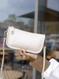 2025 Trendy Small Crossbody Bag Genuine Cowhide Dumpling Shape Single Shoulder Bag for Women Retro Fashion Soft Leather Bag