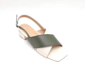 Leila Sandals with 1 inch heels