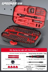 Greener | Bộ Vít Lục Giác Chính Xác Độ Cứng Cao