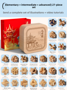 MWZ | Intelligence Lock Set Brain Teaser Puzzle