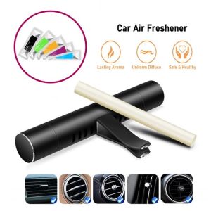 DISERVSTORE Car Air Freshener Car Perfume Refresher Aromatherapy Stick Air Conditioning Air Outlet Metal Car Accessories Vacc AutoCar Air Vent Aromatherapy Air Refresher Purifier for Vehicle Air Freshener Dedicated Fragrance Aromatherapy Pewangi Kereta