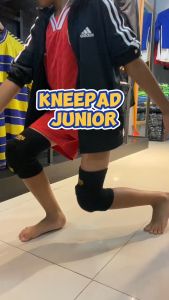 Pelindung Lutut Anak Ayres Sportivo Motif Arang/Abu-abu Tua - Deker Sepasang Kanan Kiri untuk Sepakbola/Futsal