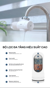 Đầu lọc nước tại vòi Joymie JFM12 Bộ lọc vòi nước phù hợp đầu vòi nước phòng bếp phòng tắm.