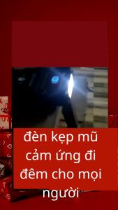 Đèn pin đội đầuđèn ledcá mập cao cấp tiện lợi khi đi đêm cảm ứng nhiều chức năng