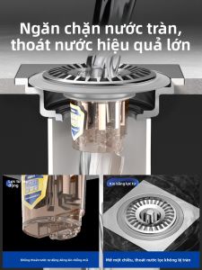 MONLEYTA | Anti-Odor Drain Cover for Bathroom and Washing Machine