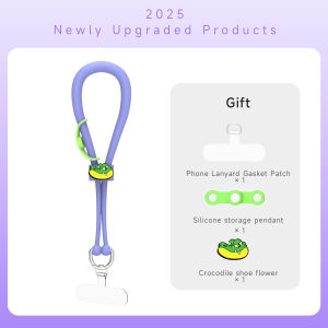 SIKAI 2in1 Silicone Handle Sleeve for Tumbler Cup Detachable Strap & Phone Lanyard