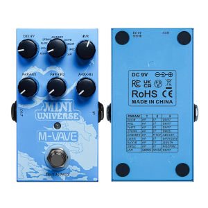 M-VAVE Mini Universe Digital Reverb Guitar Pedal: 9 Reverb Effects Explained