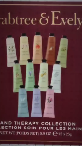 Crabtree & Evelyn Hand Therapy Collection Gift Set 12pcs Hand Cream Botanical Scents