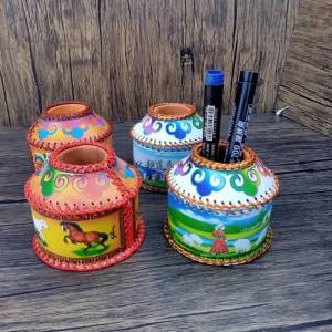 Mongolian Bag Pen Holder: A Unique Grassland Tourism Souvenir