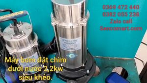 Máy bơm nước dạng chìm 3hp - 22kw hiệu suất cao tiết kiệm điện.