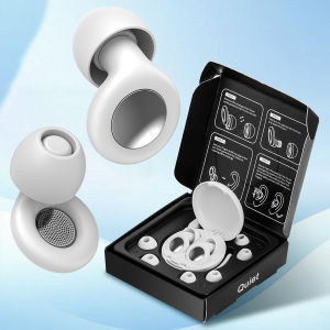 Ear Plugs for Sleeping 25dB Noise Cancelling Silicone EarPlugs for Concerts Traveling Studying Focus Reusable Ear Protection