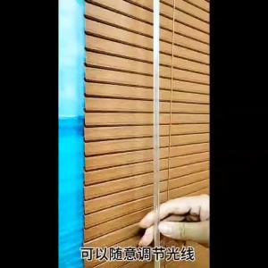Roller Blinds For Window Blockout Curtains Window Blinds Shades Blockout Curtain Blind Window Blinds Roller Wood Grain Aluminum Alloy Blinds Factory Type Encryption 百叶窗