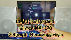 Pengiriman Cepat Kinter Amplifier Speaker 2 Channel 20W & Subwoofer 12 Volt