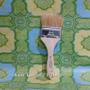 Kuas Tangan 2.5" Tanpa Vernis 611 Merk Eterna
