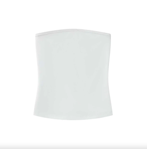 BGC Spicy Girl Basic Large Elastic Strapless Tank Top Pure Color Sports Top Belly Baring Womens Clothing Short Style Streetwear