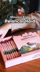 Serbuk Ratu Haydan I Pelancar Haid I Pereda Nyeri Haid