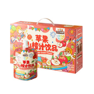 Three Squirrels | Probiotics-Added Apple Hawthorn Juice Gift Box