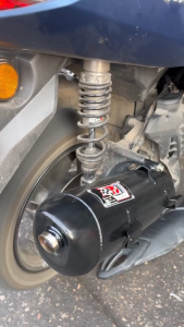 ท่อผ่า Nmax 155 ปี 2025  Techmax turbo / STD โพเดียมวัน ท่อแต่ง ผ่าหมก มี ม.อ.ก 2ระบบ ปรับเสียงได้