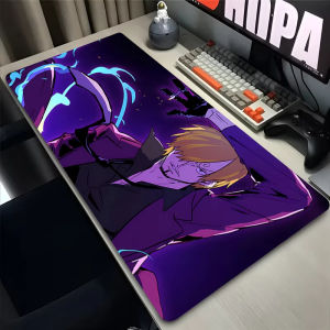 Bandai | Anime Mouse Pad Gamer Computer Accessories Desk Mat Gaming Playmat Office Deskmat O-One P-piece Sanji Mousepad Pc Carpet Mat
