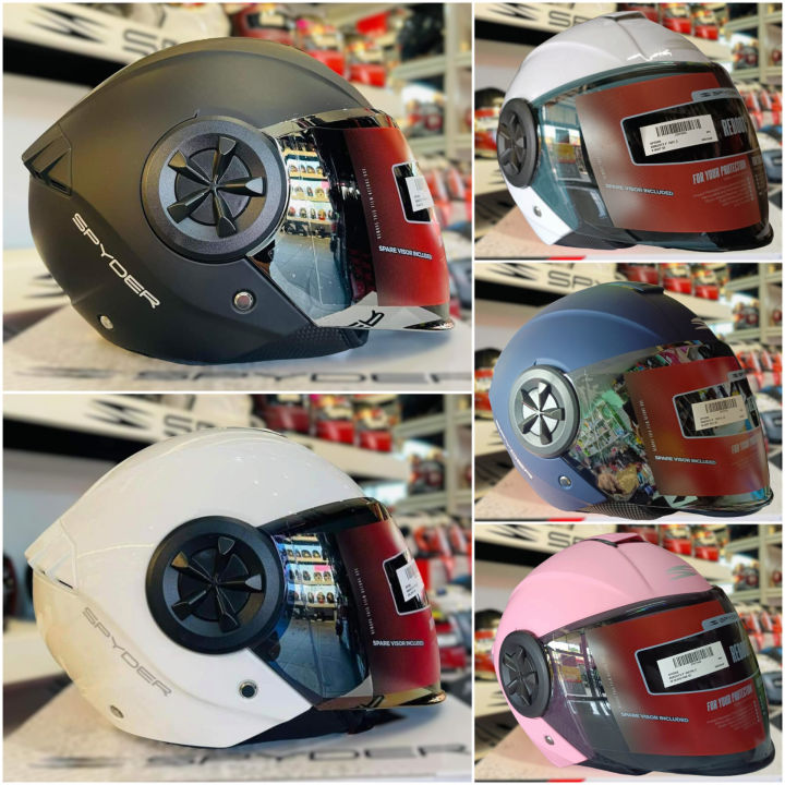 Spyder Reboot 2 Half Face Helmet Lazada PH