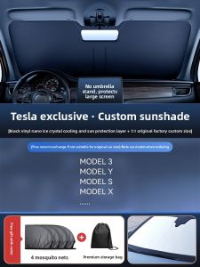 HELLOLEIBOO | Sun Protection Car Sunshade for Windshield and Windows