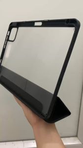 Bao da Xiaomi Pad 6S Pro 12.4 inch mặt lưng Acrylic có khay để bút