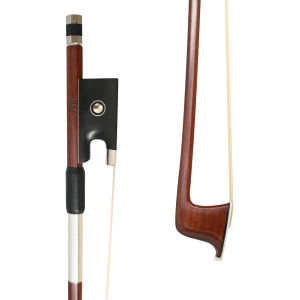 High Quality Natural Horsehair Durable Student Fiddle Bow Brazilwood Violin Bow 4/4 for Beginners and Learners