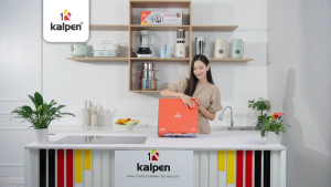 Chảo xào Inox 304 liền khối Kalpen Lager size 30-32cm hàng chính hãng