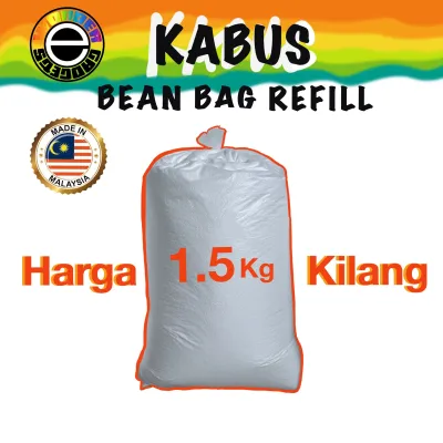 [MALAYSIA DIRECT FACTORY READY STOCK ]1.5Kg High-Density Polystyrene Beads for Bean Bag – Premium Filling Durable & Factory Price