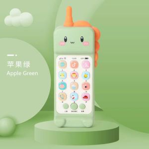 Early Education Toys Mobile Phone Baby Puzzle Baby 6-12 Months Kids Music Artificial Phone Boys and Girls 01-3 Years Old