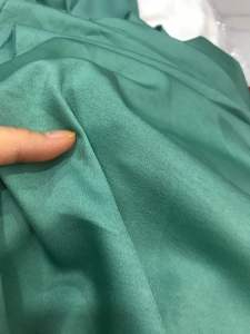 Vải Lụa Tằm Ướt (loại 1)màu xanh Ngọc dày mềm rũ co giãn(khổ 1m5)may đầm váy áo kiểu áo dài đẹp sang thời trang