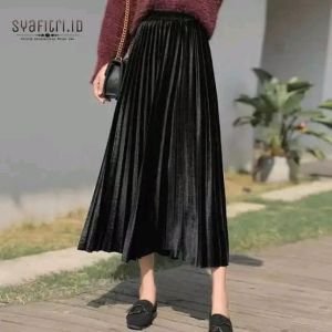 Rok Plisket bludru velvet 7/8 premium