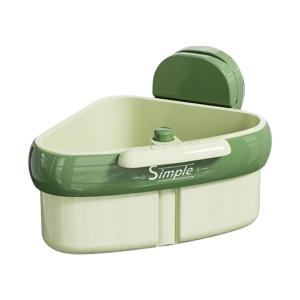 ตะกร้ากรองเศษอาหารในครัว ตะกร้าล้างผักผลไม้ ตะกร้ากรองน้ำ ตะกร้าทำความสะอาด ตะกร้ากรองรูปสามเหลี่ยมสำหรับเศษอาหารในอ่างล้างจาน