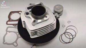 เสื้อสูบ ลูกสูบแหวนเดิม สแตนดาร์ด พร้อมปะเก็น แบบมีหู Tiger LIFAN JRD RYUKA ATV ลีฟาน กดสั่งตัวเลือก วัดเทียบก่อนสั่ง