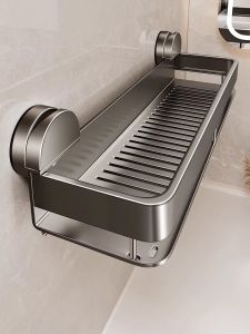 ERMO | Suction Cup Wall Mount Bathroom Storage Rack