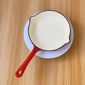 Enamel Frying Pan Cast iron Pan Kitchen Non-stick Pan煎锅 不粘锅