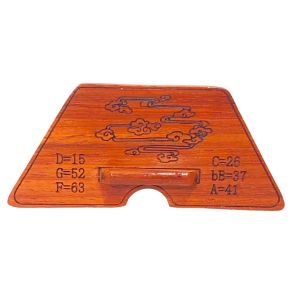 Redwood Hollow Sound Pegs for Erhu Reduces Volume Prevents Sagging Leather Universal for All Users Traditional Chinese Instrument