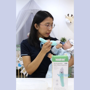 HAAKAA เครื่องดูด น้ำมูก เด็ก อัตโนมัติ ปรับได้ 3 ระดับ Baby Nasal Aspirator ใช้ได้ตั้งแต่แรกเกิด
