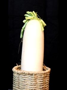 XUPAI Dried Radish Pickled Vegetables Spicy Canned Homemade Farm Side Dishes Hunan Specialty 228g*1 Bottle