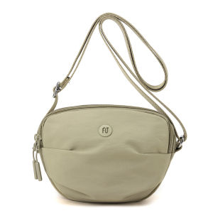 Ultra-Light Waterproof Canvas Crossbody Bag for Women Large Capacity Layered Design Casual Portable Multi-Color New Style