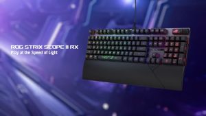 Asus ROG Strix Scope RX II Optical Mechanical Gaming Keyboard