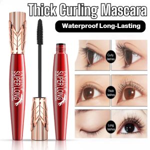 Volume Lengthens Mascara Waterproof Smudge-Proof Mascara 4d Long Lasting Curling Eyelash