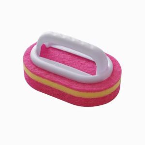 1/3/5PCS Household Cleaning Brush Magic Handle Sponge Easy Cleaning for Kitchen Bathroom Toilet Wall Window Cleaning Tools