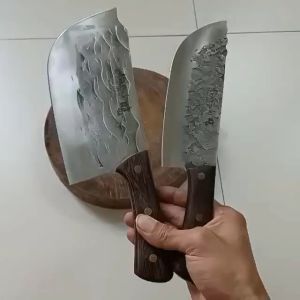 Cặp Dao Chặt Thái Xẻ Thịt Sắc Lẹm. Dao Nhật Bãi