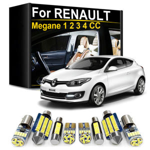 Interior LED Light Kit Canbus For Renault Megane MK1 MK2 MK3 MK4 CC 1995- 1998 2006 2008 2010 2012 2014 2015 2016 2017 2018